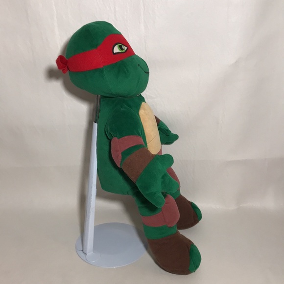Build a Bear Brand 2014 Nickelodeon Rafael Teenage Mutant Ninja Turtles Plush - Picture 2 of 7